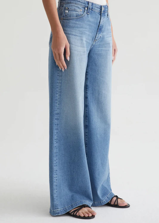 Denim - AG - Leana Wide Leg Jeans - PLENTY