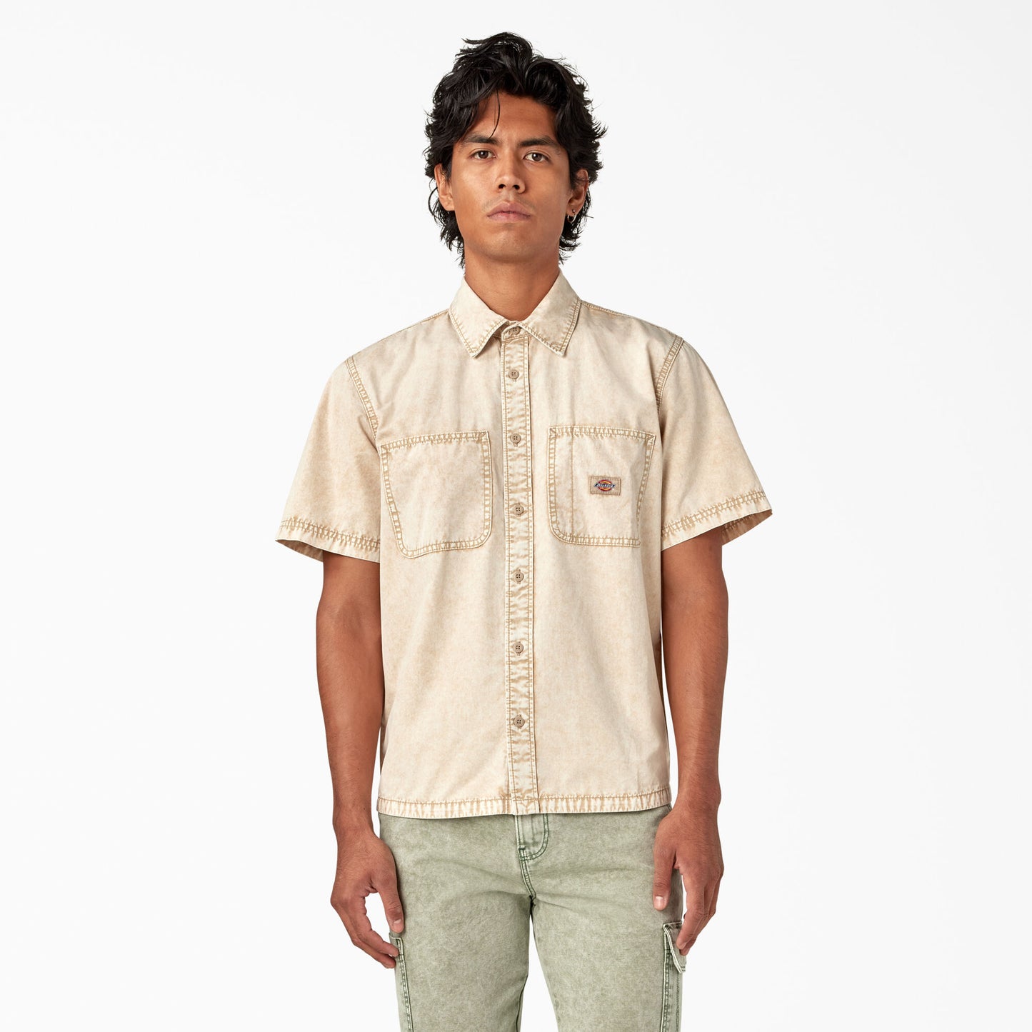 m tops - DICKIES - Newington Short Sleeve Shirt - PLENTY