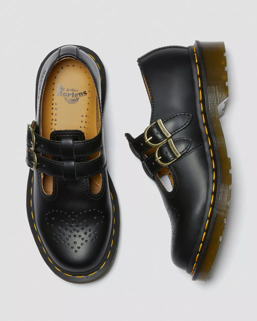 SHOES - DR.MARTENS - 8065 Mary Jane Smooth Leather - PLENTY