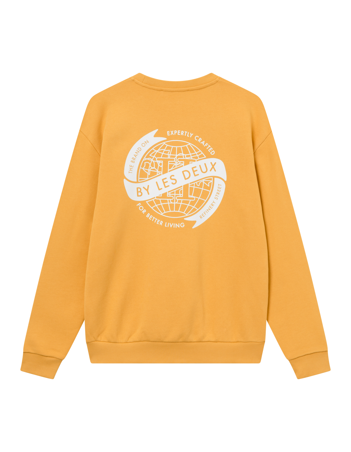 m sweaters - LES DEUX - Globe Sweatshirt - PLENTY