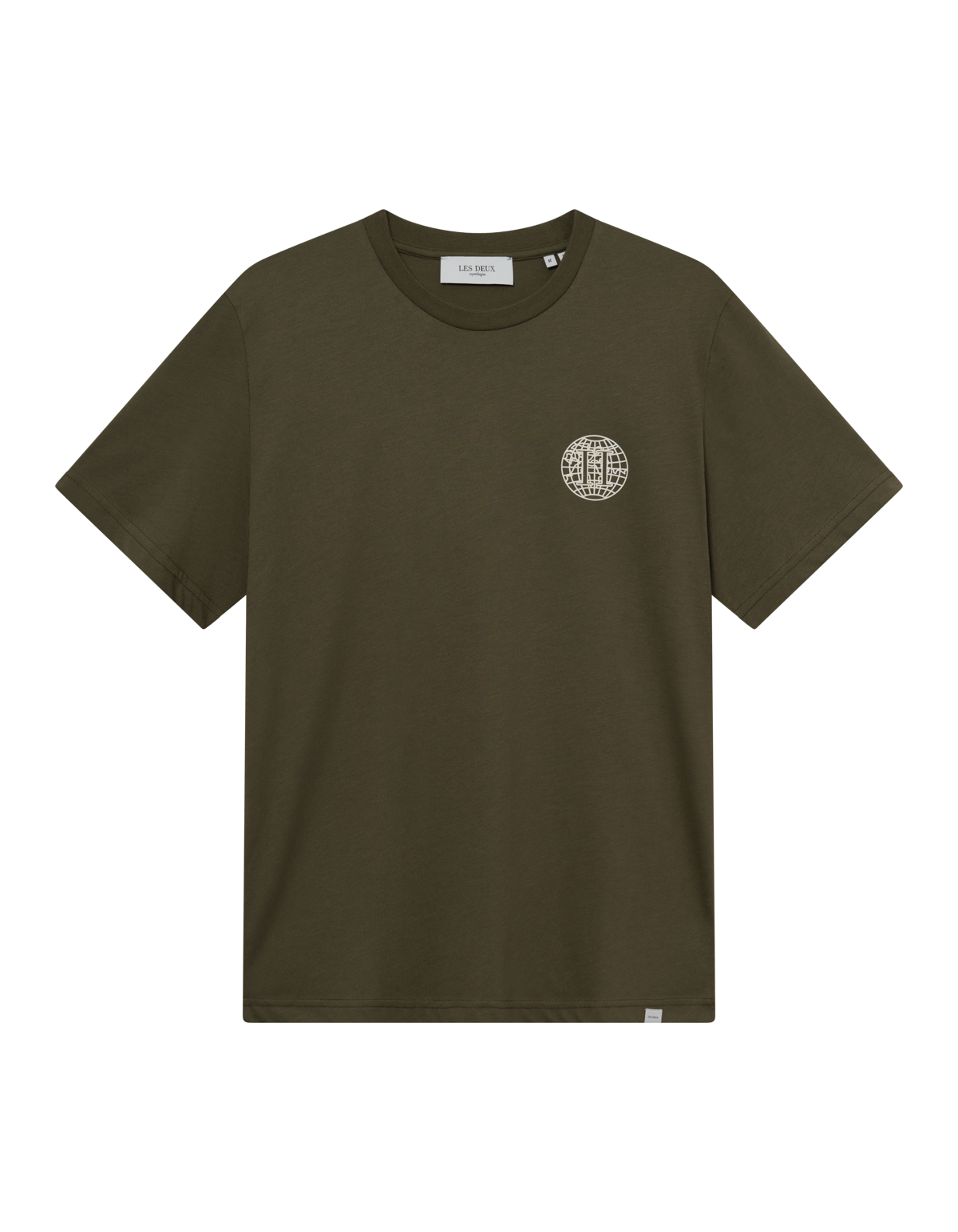 m tops - LES DEUX - Globe T-Shirt - PLENTY