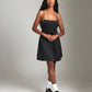 Dresses - Monk & Lou - Satin Emory Mini Dress - PLENTY