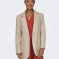 Outerwear - Only - Caro-Lana Oversized Linen Blazer - PLENTY