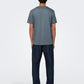 m tops - ONLY&SONS - Max Life Stitch Tee - PLENTY