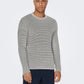 sweaters - ONLY&SONS - Niguel 12 Stripe Crew Knit - PLENTY