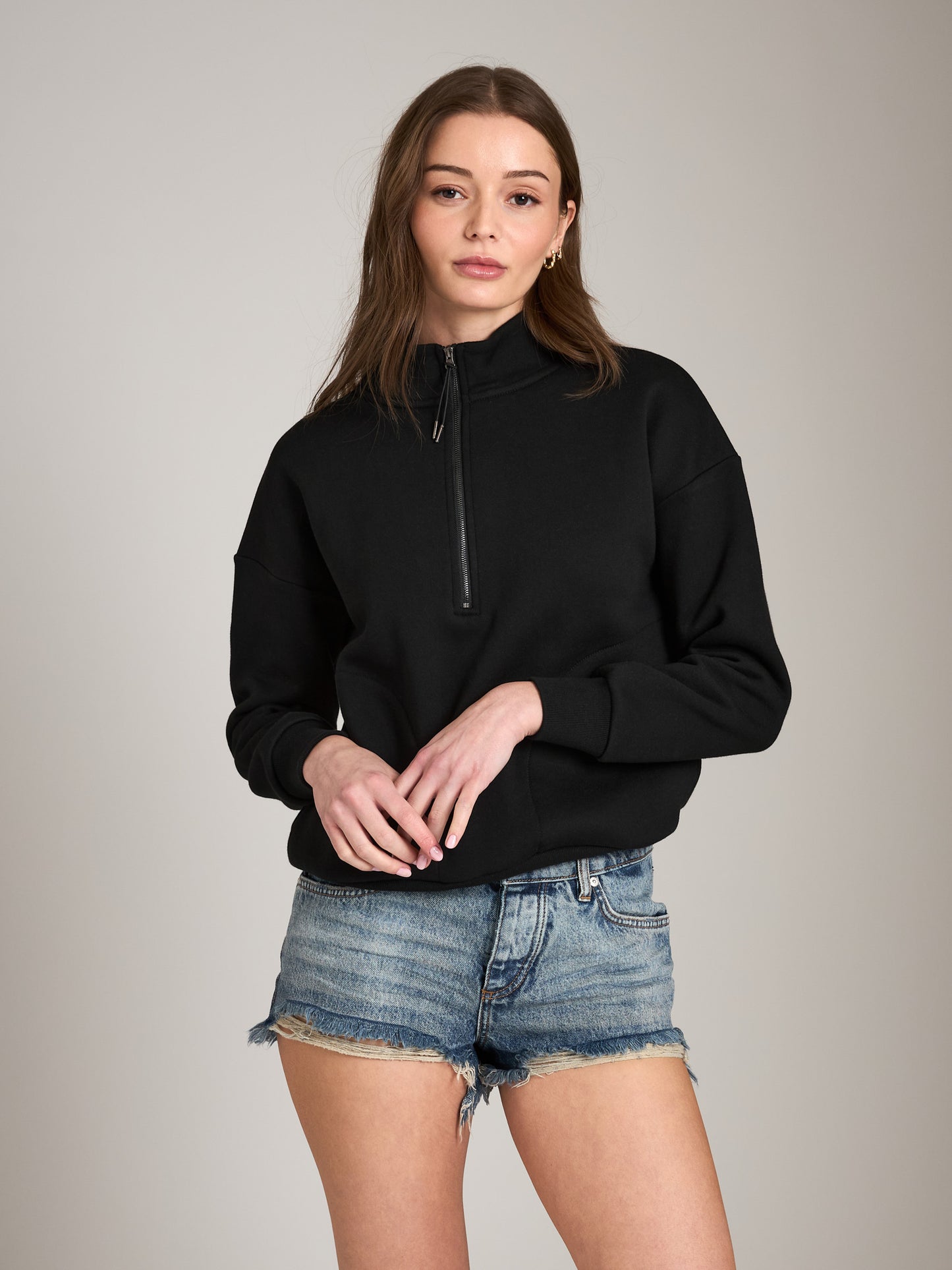Sweater - PGD - Selene Half Zip Pullover - PLENTY