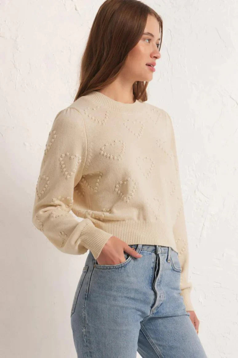 Sweater - Z Supply - All We Need Is Love Sweater - PLENTY