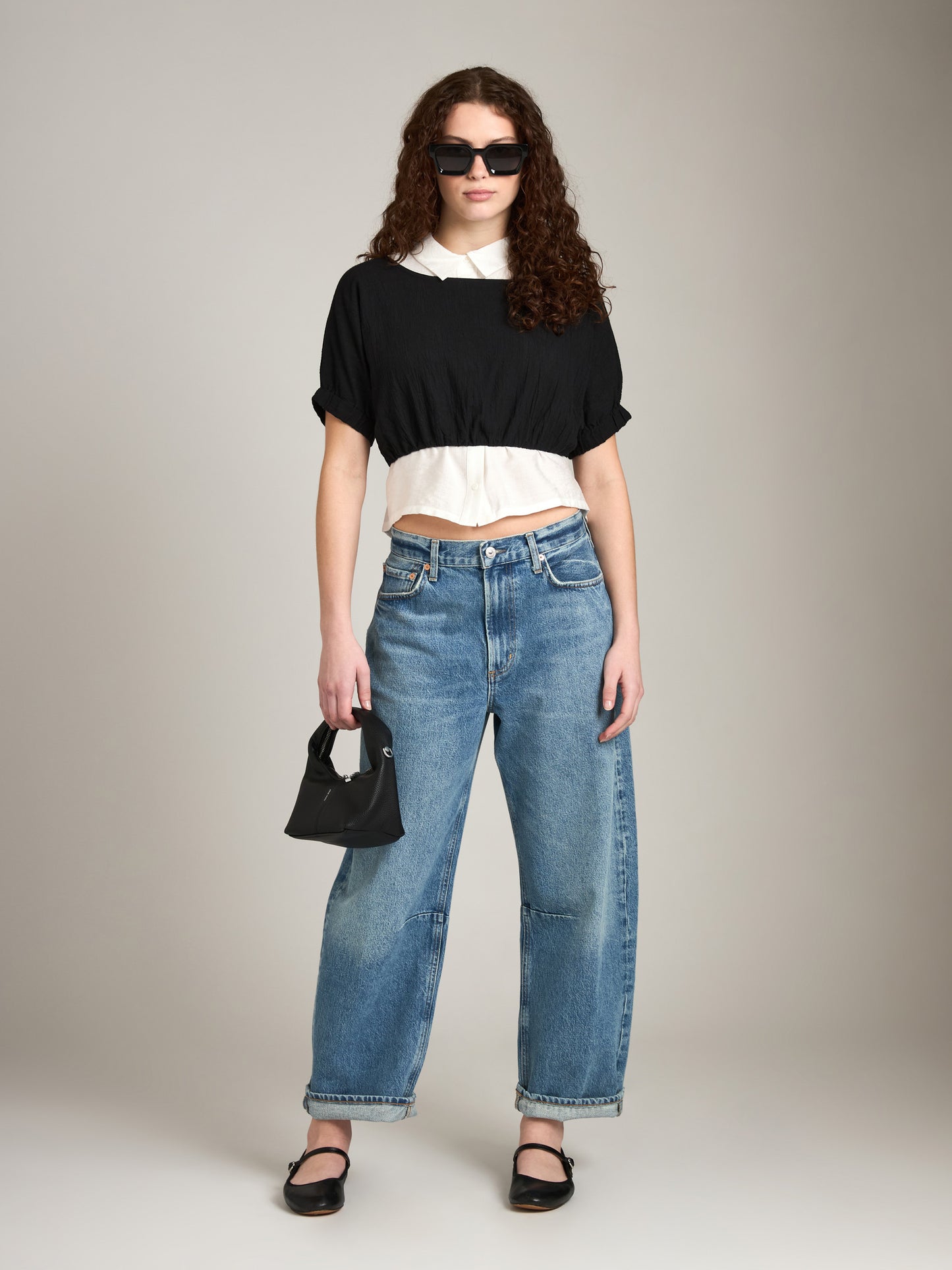 Boatneck Cotton Linen Top