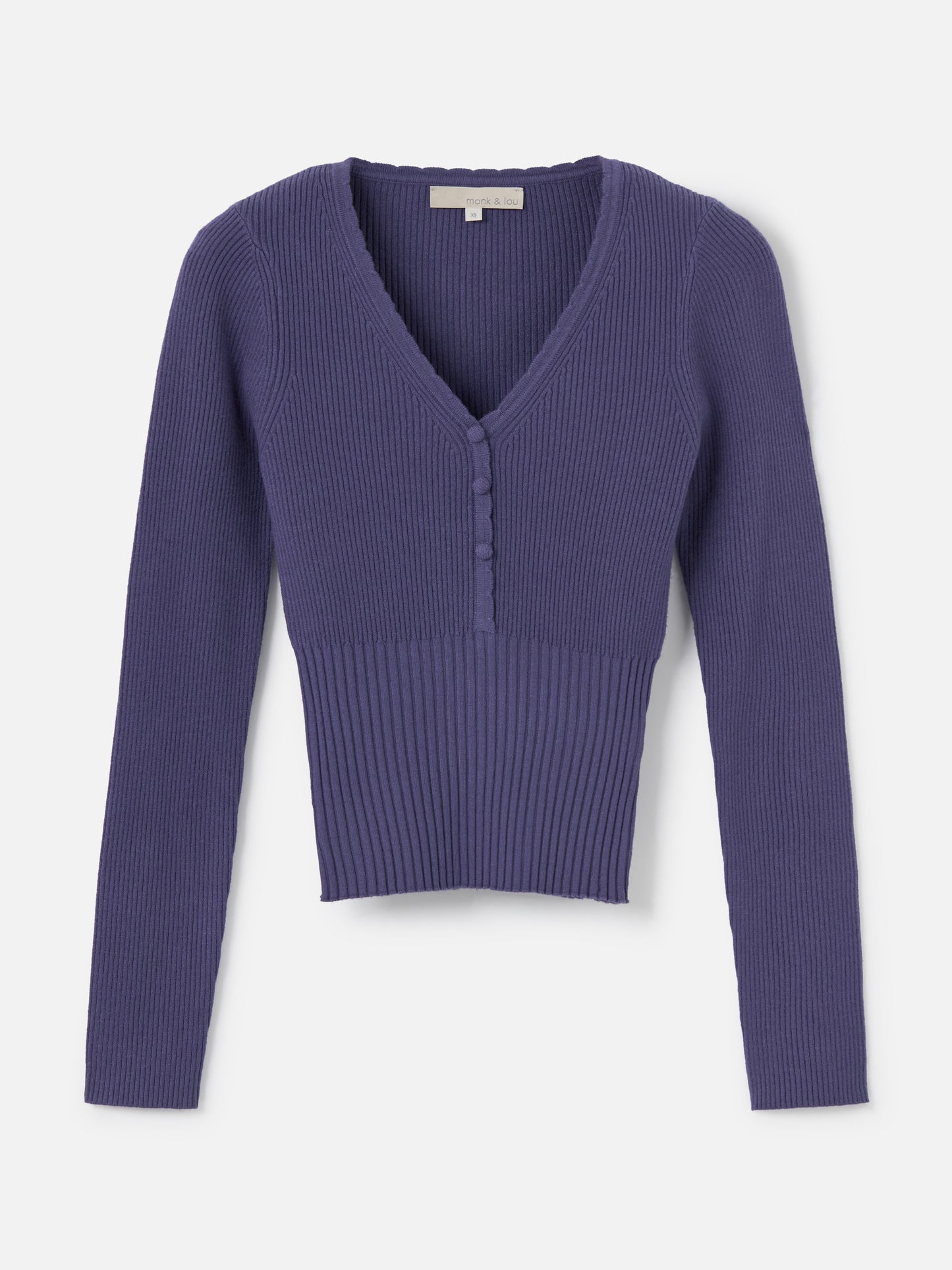 MONK & LOU - Brenda Scallop Neck Sweater
