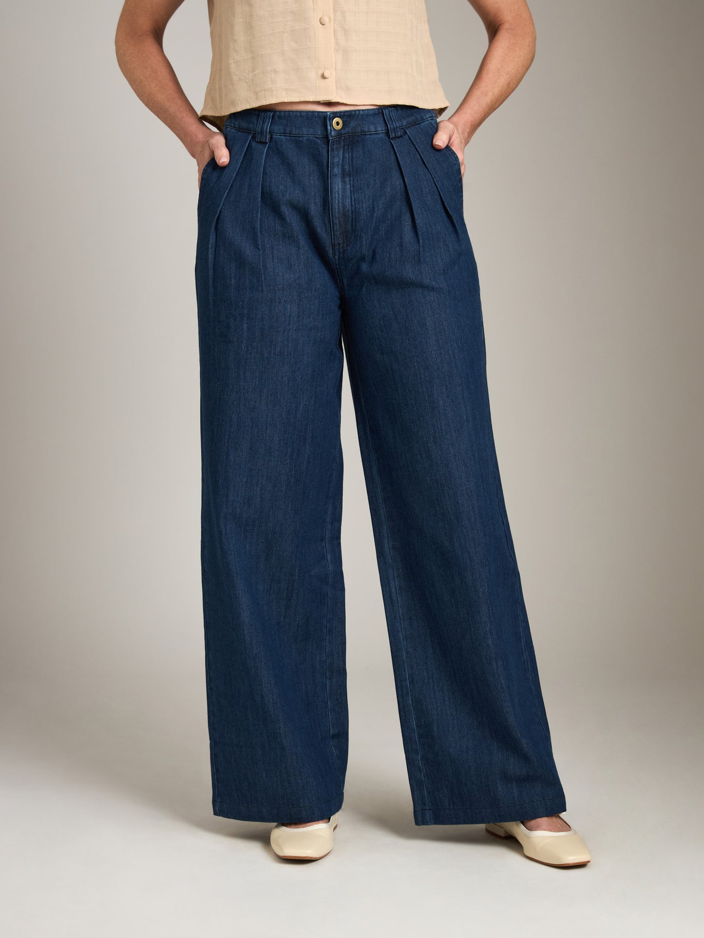 Iman Wide Leg Trousers