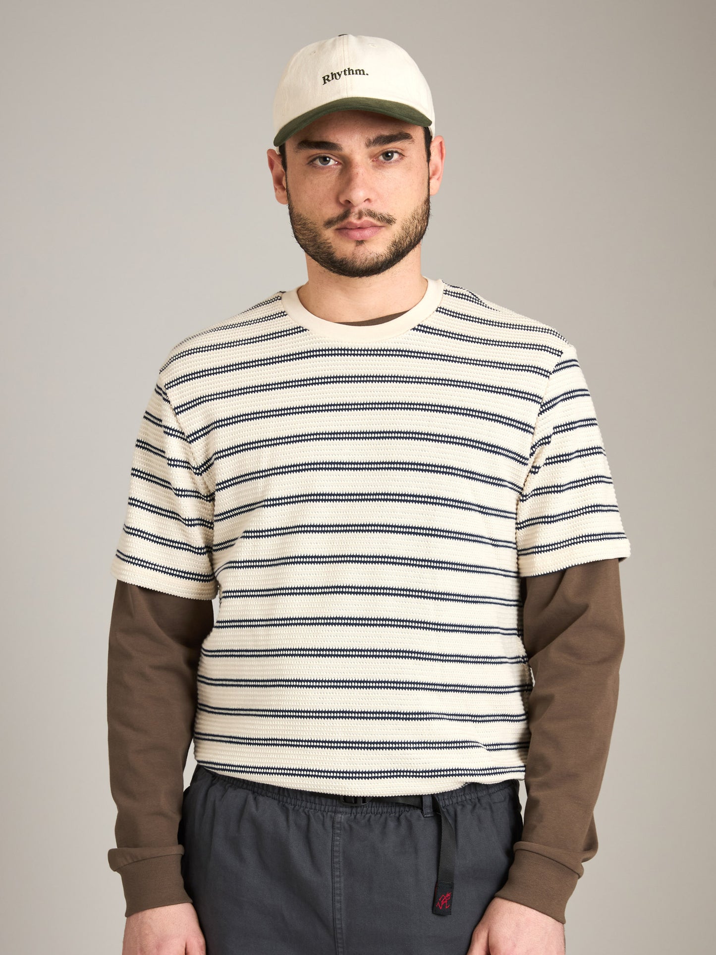 Ian Stripe Knit Tee