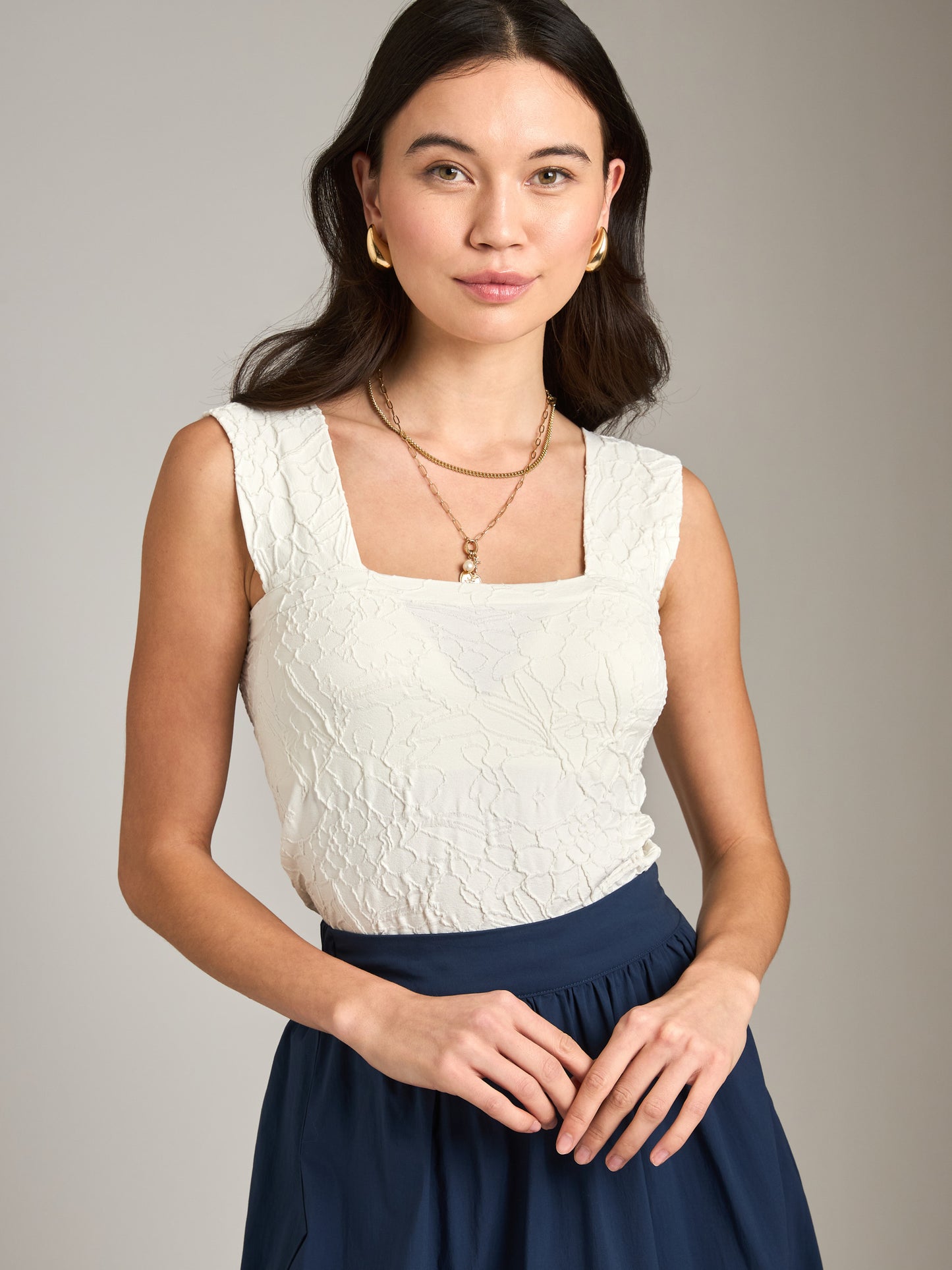 PROPAGANDA - Kaylin Square Neck Top