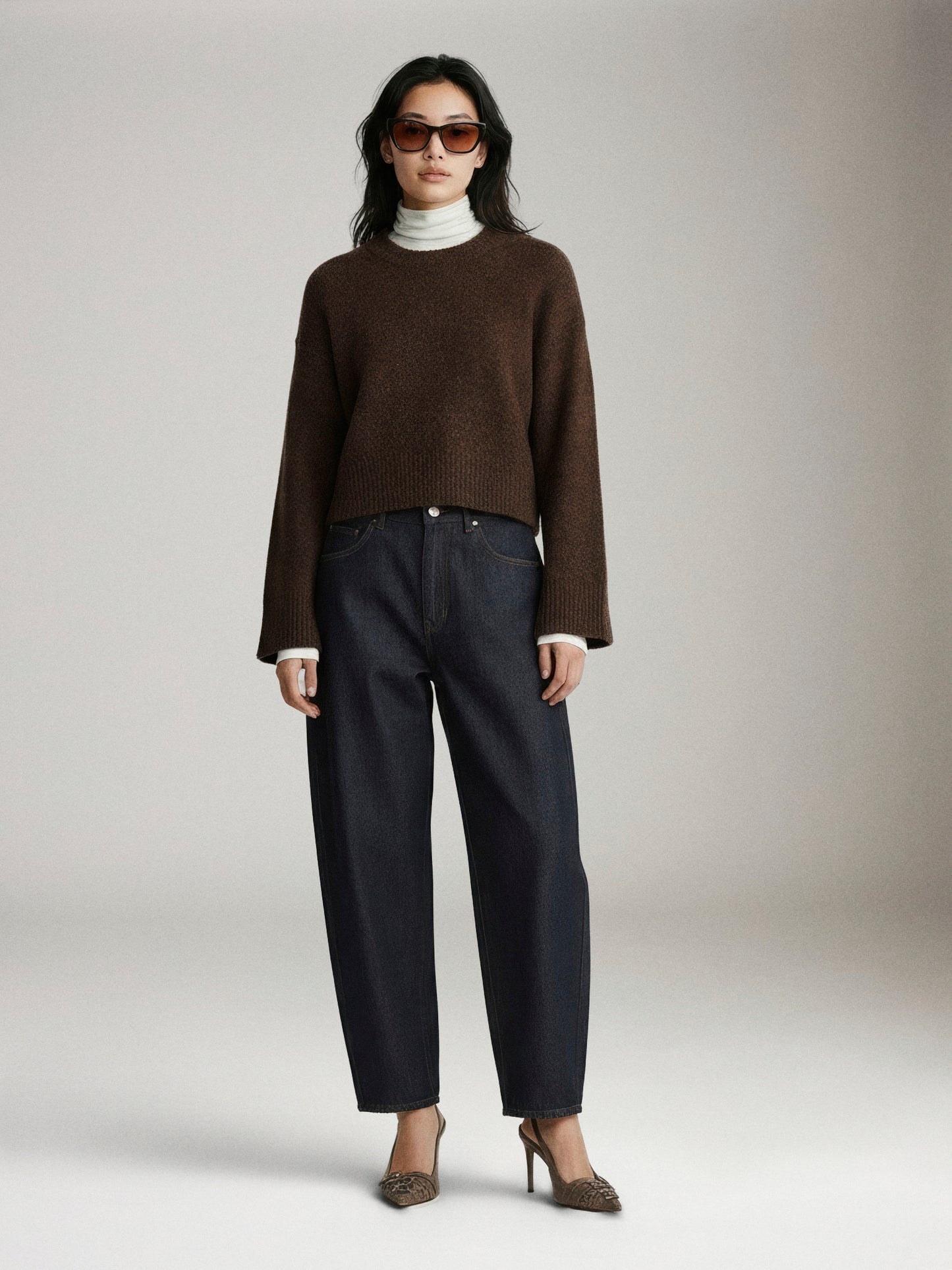 LYLA + LUXE - Eva Eco Crewneck Pullover Sweater -