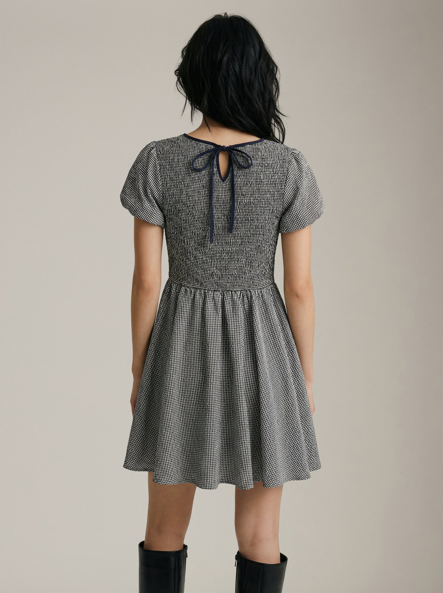 SADIE & SAGE - Frankie Smocked Mini Dress -