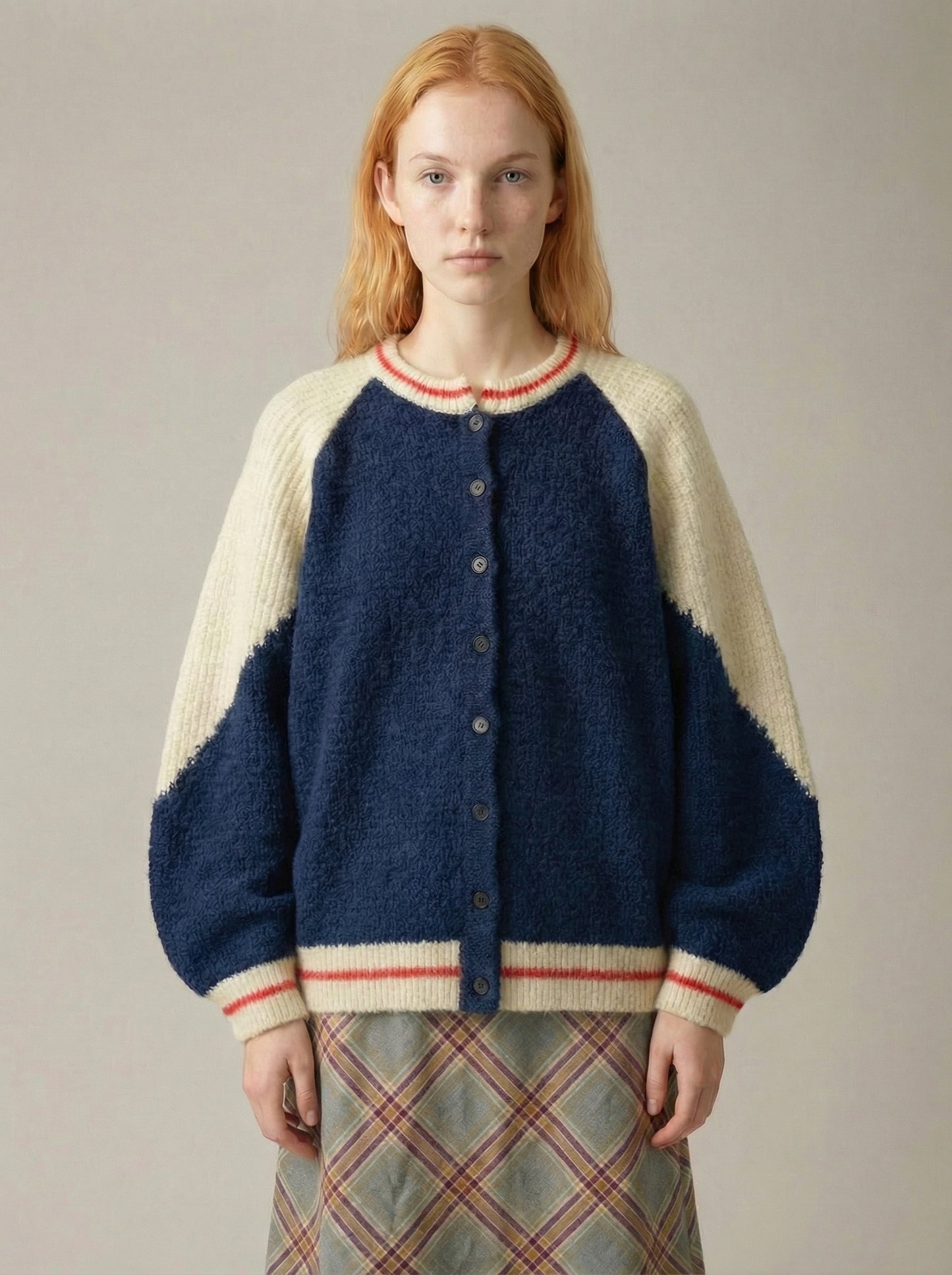 LOVEFINN - Sock Monkey Cardigan Sweater -