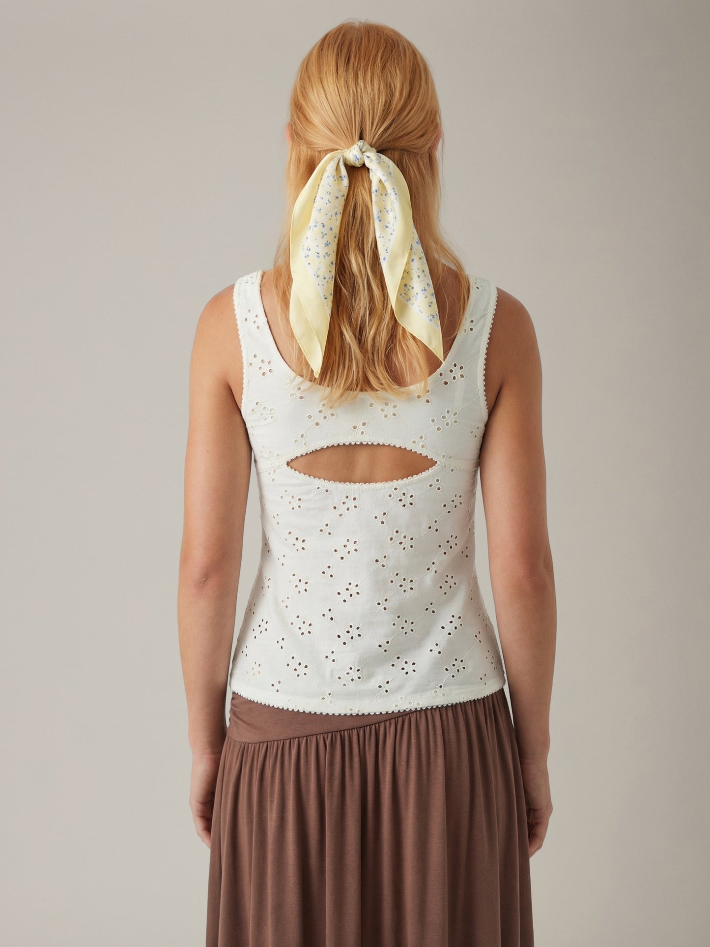 FREE PEOPLE - Full Bloom Eyelet Camisole -