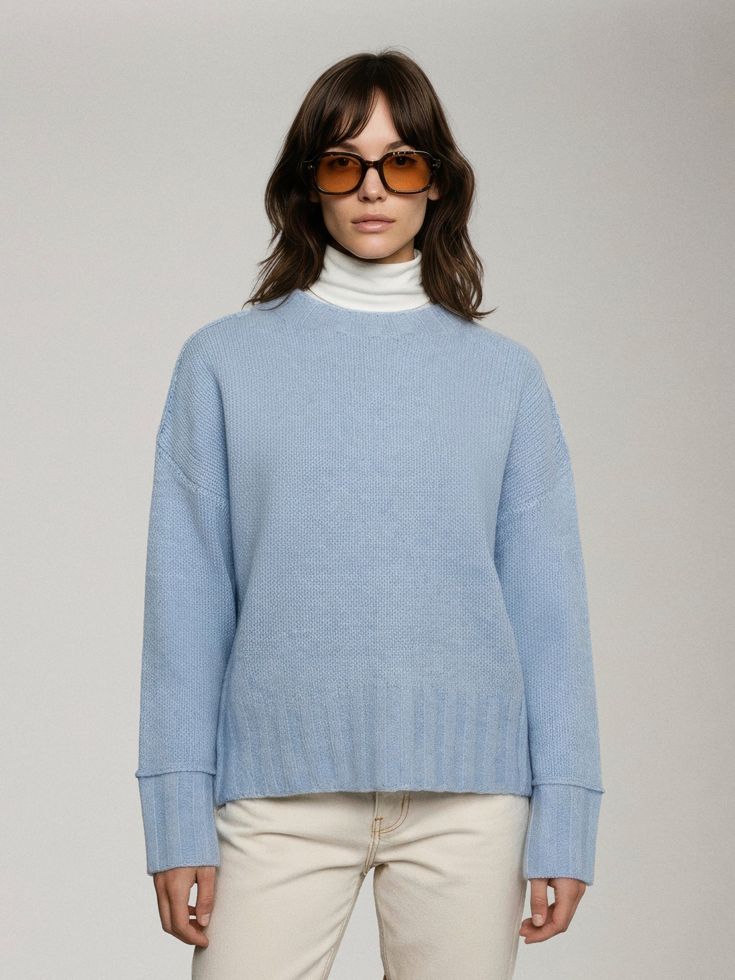 LYLA + LUXE - Tanya Crewneck Pullover Sweater -