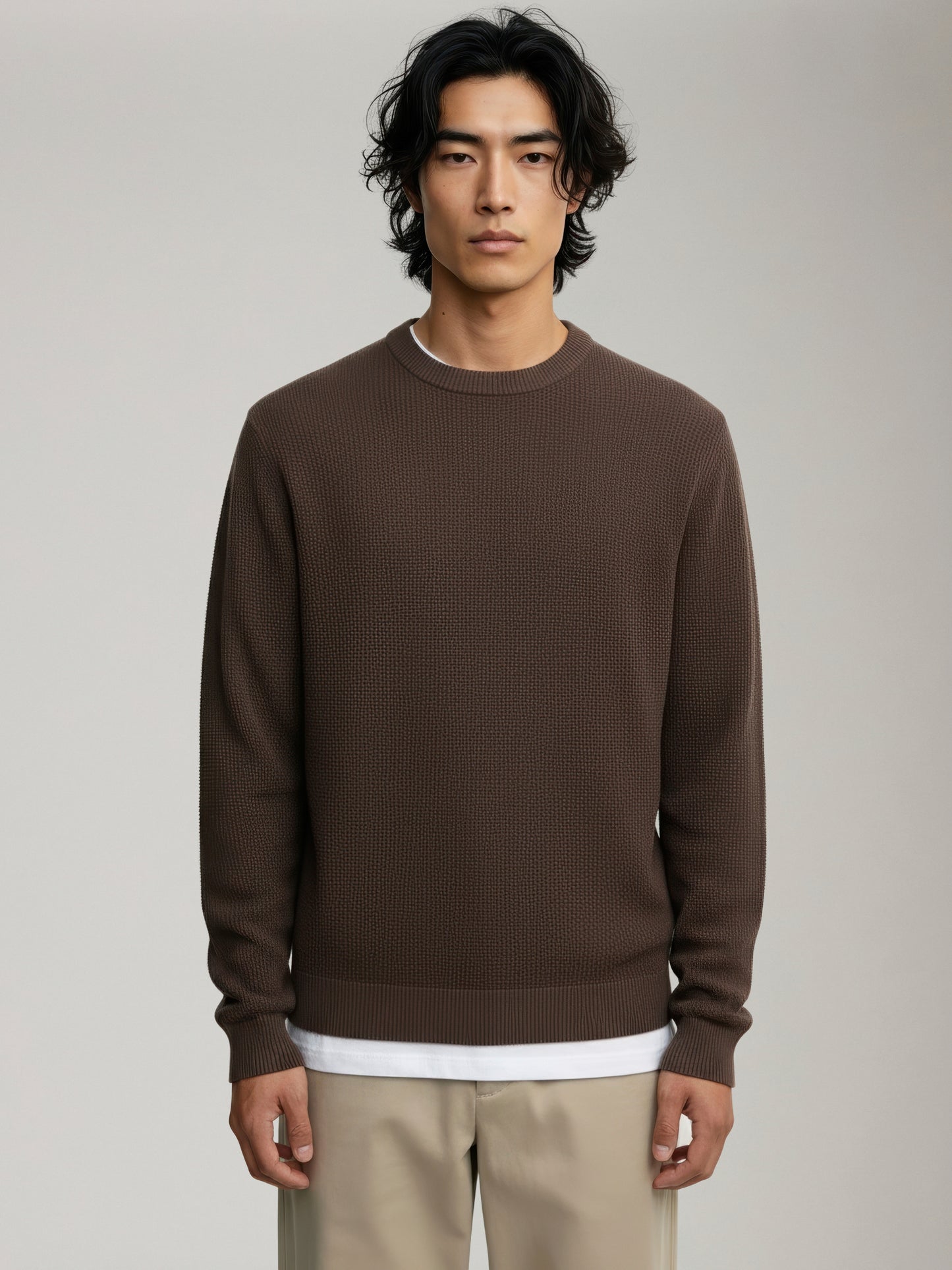 ONLY & SONS - Tony Longsleeve Waffle Knit -