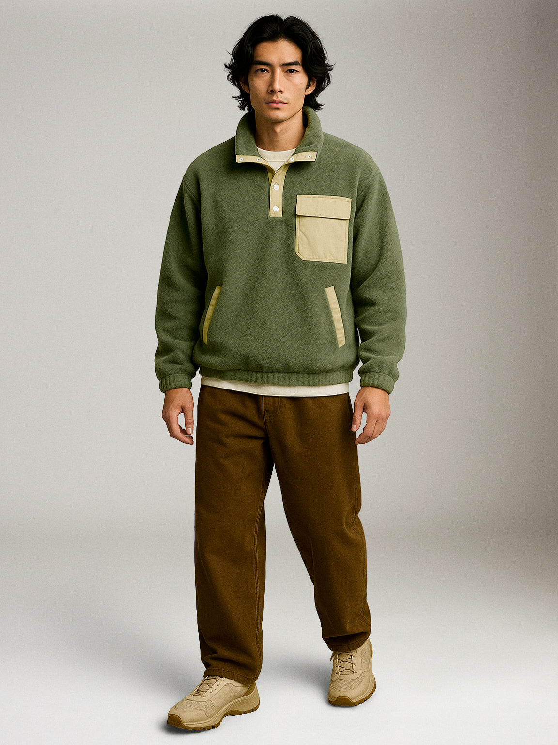 RHYTHM - Floresta Fleece Pullover -