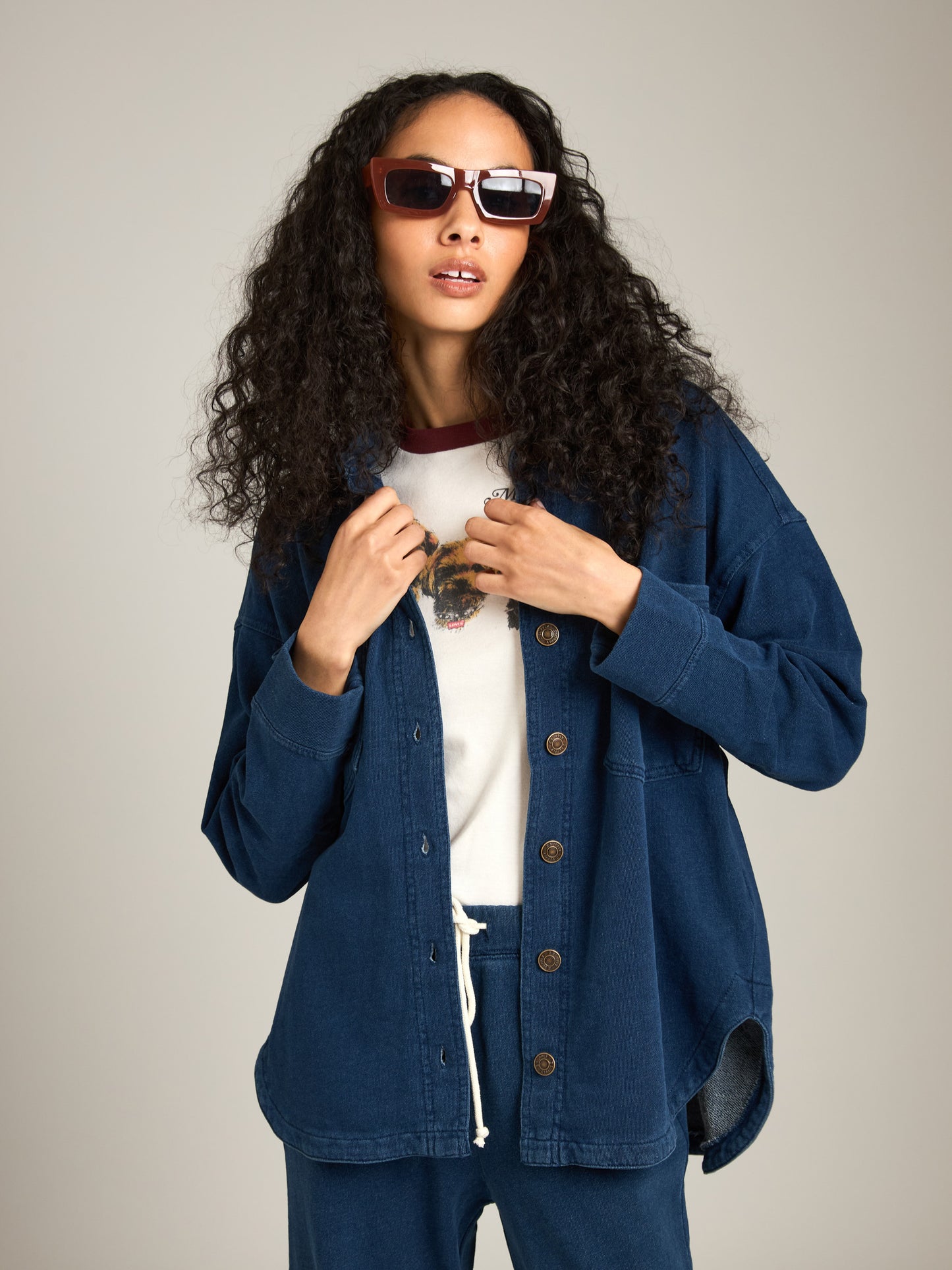 Z SUPPLY - All Day Denim Knit Jacket -