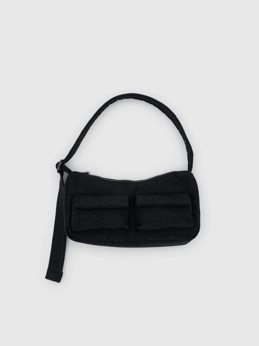 BAGGU - Cargo Shoulder Bag - Black