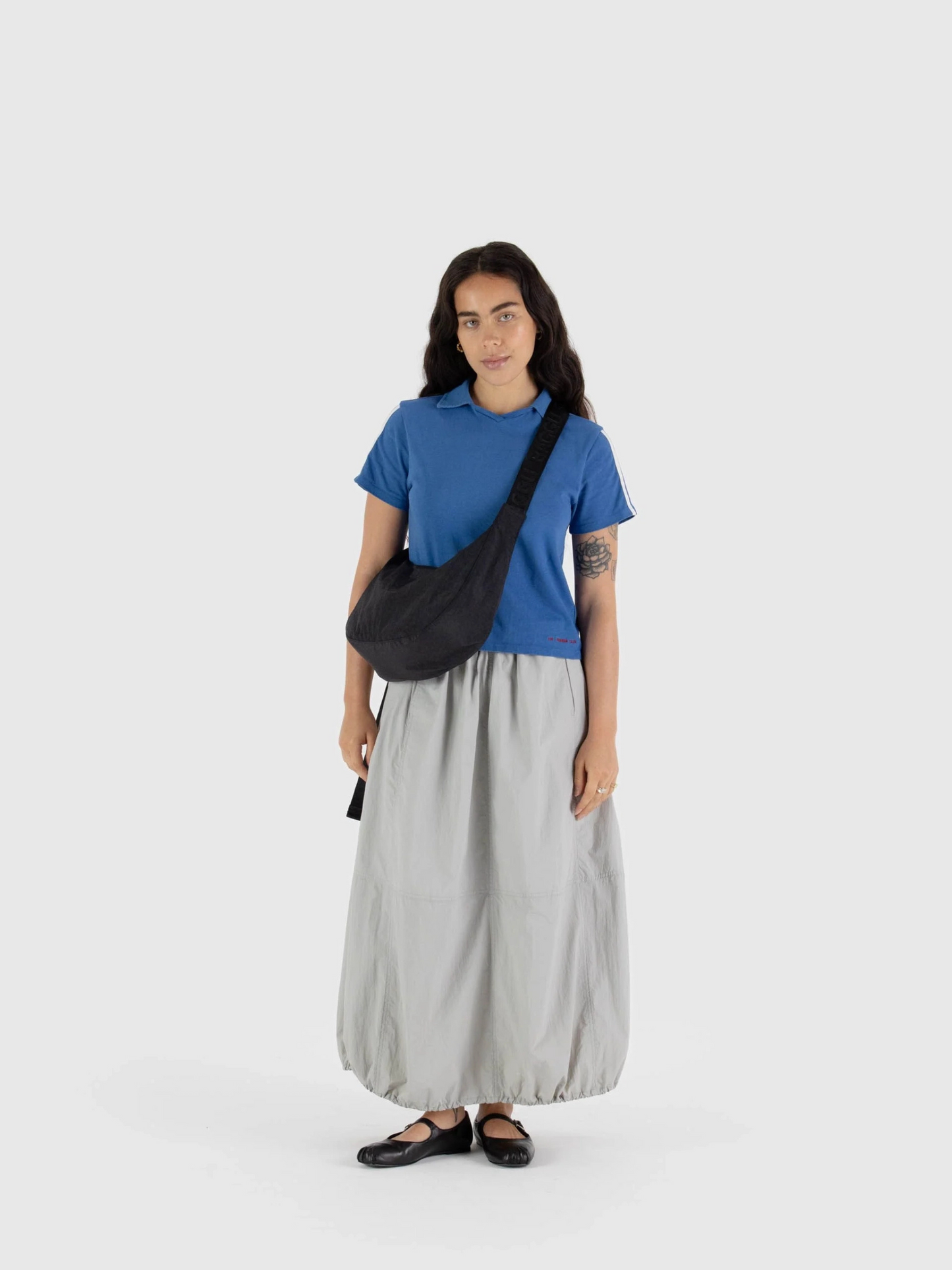 BAGGU - Medium Nylon Crescent Bag -