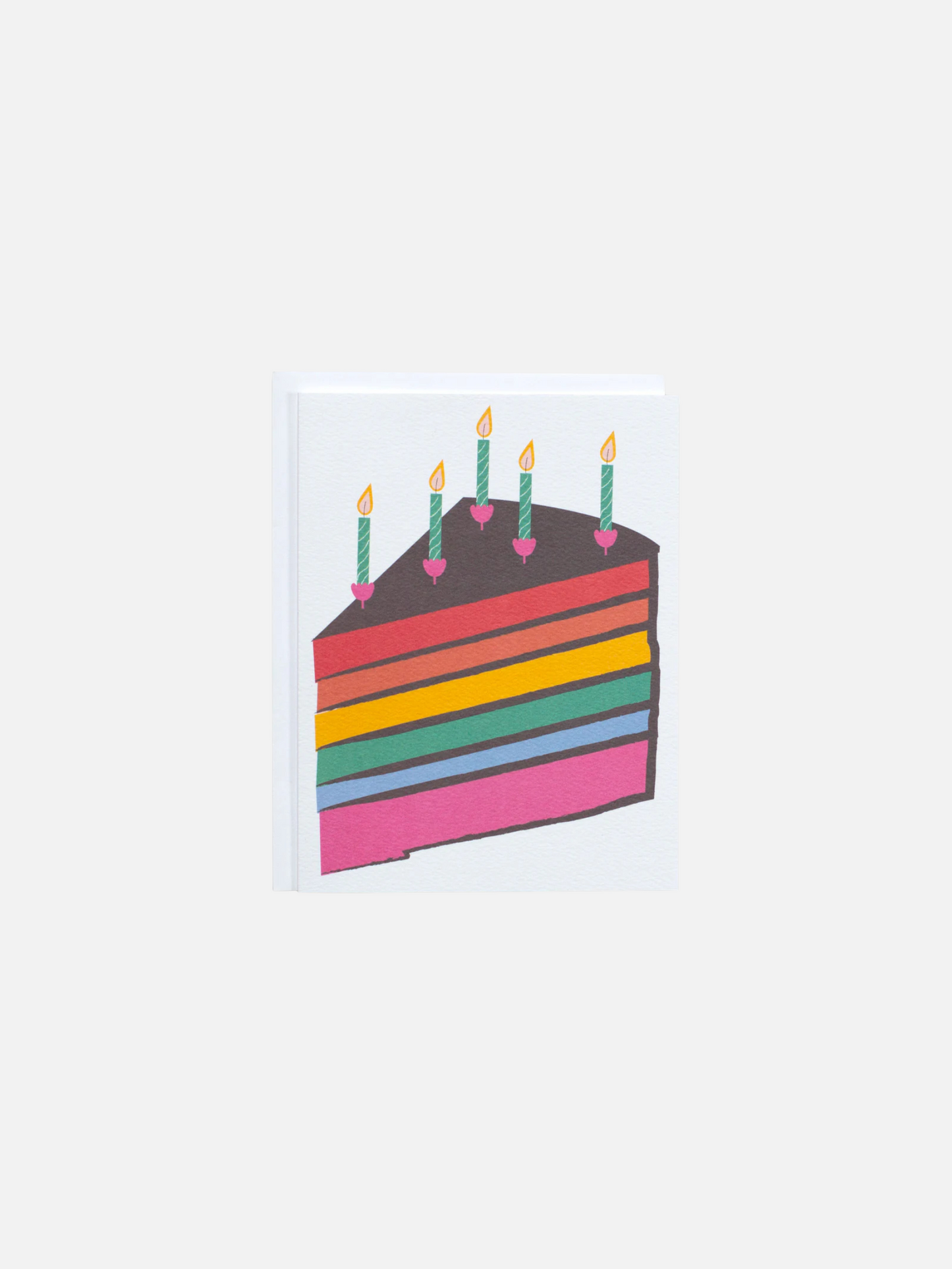 BANQUET - Rainbow Cake Card