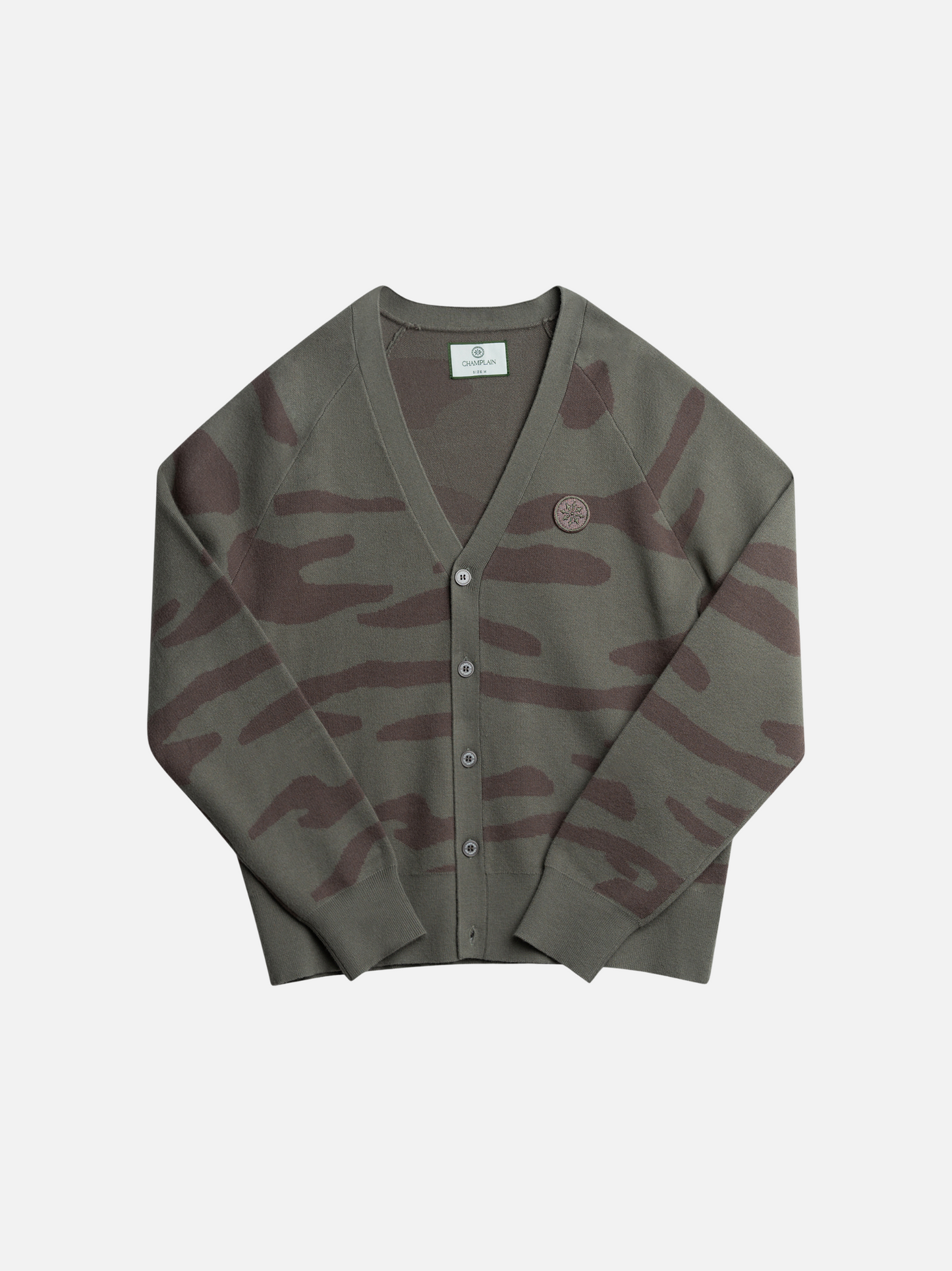 CHAMPLAIN - Camo Cardigan -