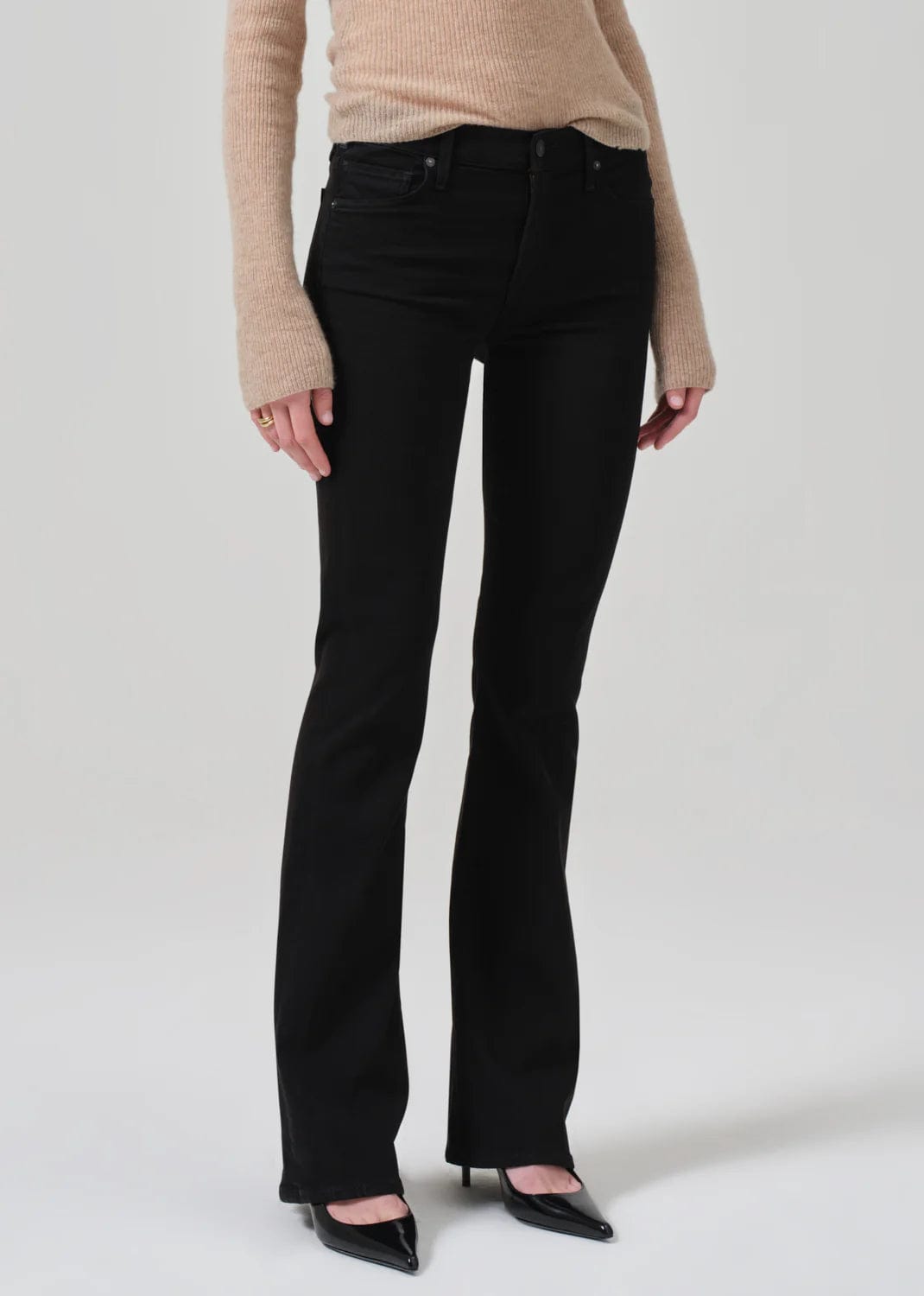 CITIZENS - Lilah High Rise Bootcut - Plush Black -