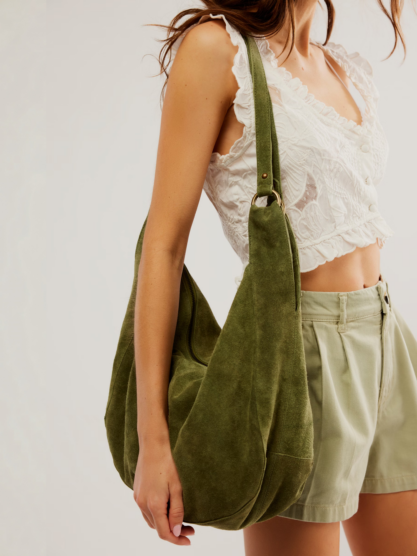 FREE PEOPLE - Roma Suede Tote