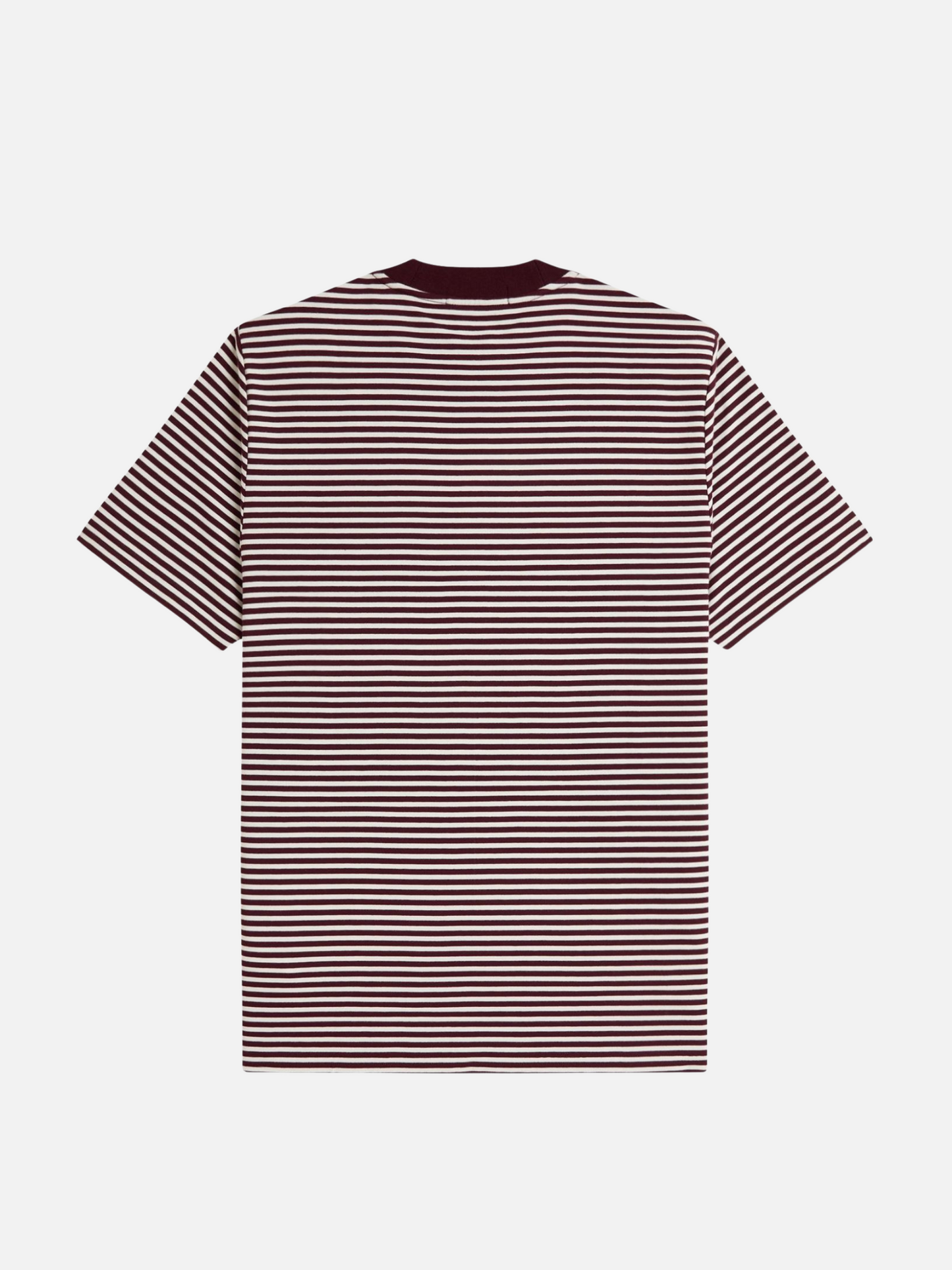 FRED PERRY - Fine Stripe Heavyweight T-Shirt -