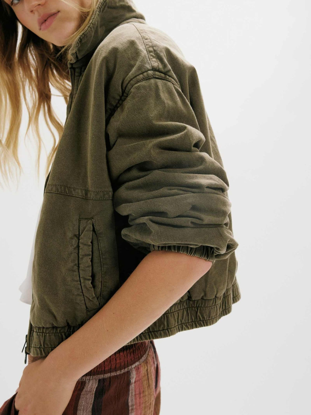 FREE PEOPLE - Birdie Washed Jacket -