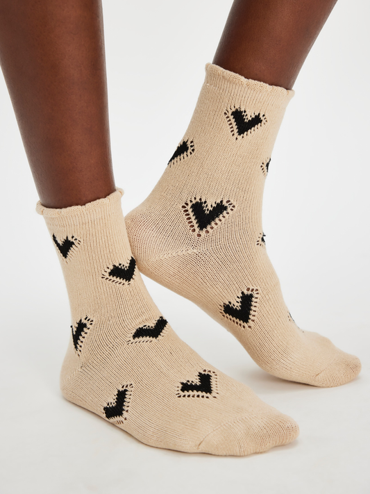 FREE PEOPLE - Cupids Bow Socks -