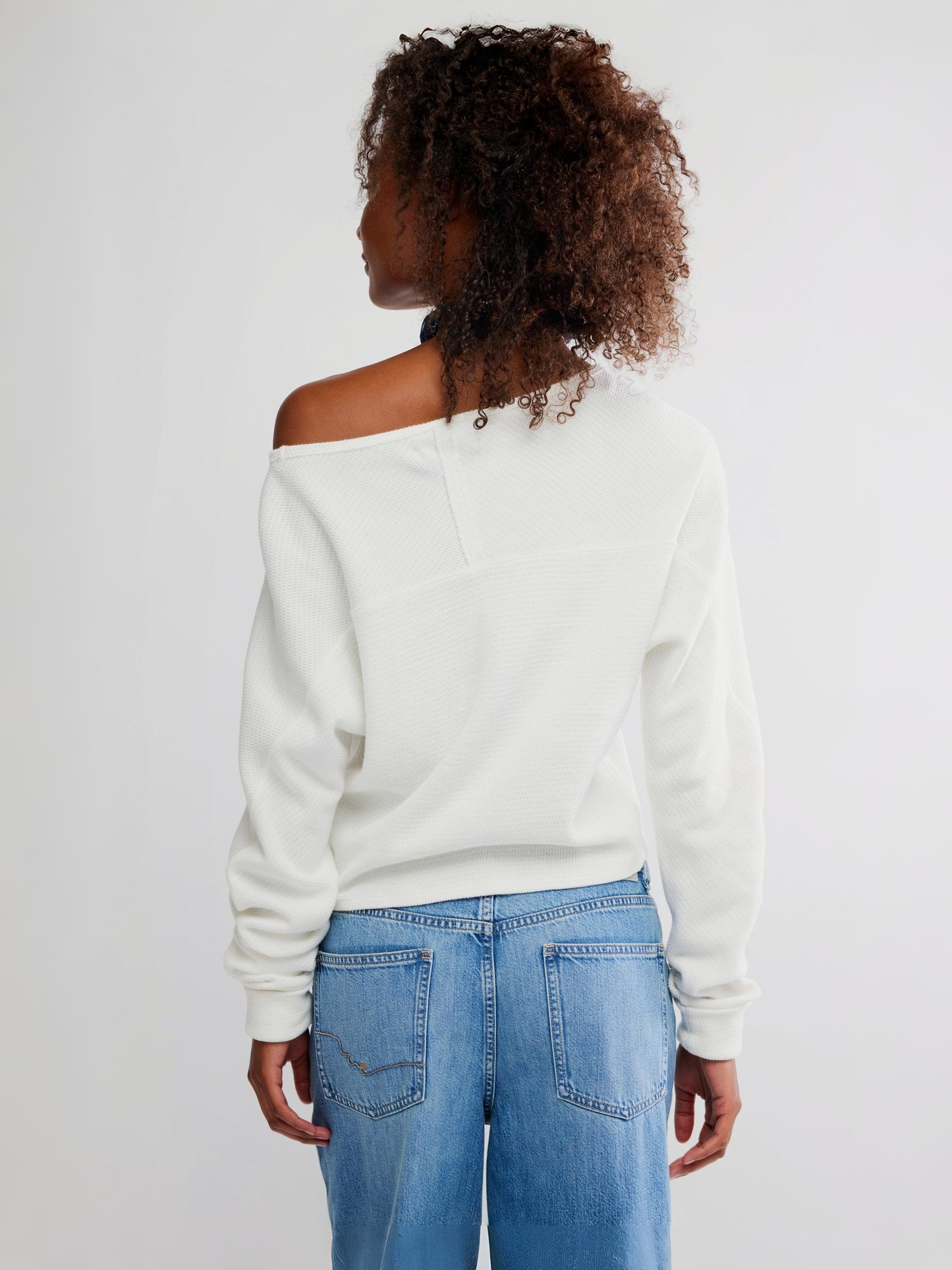 Jess Off the Shoulder Long Sleeve Top