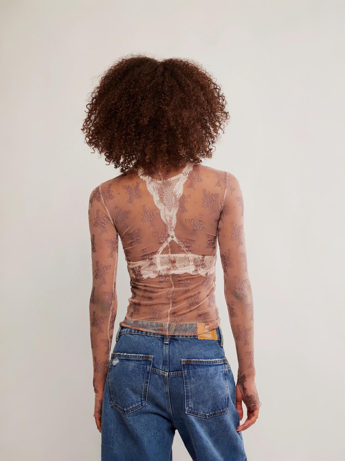 Lady Lux Mesh Long Sleeve