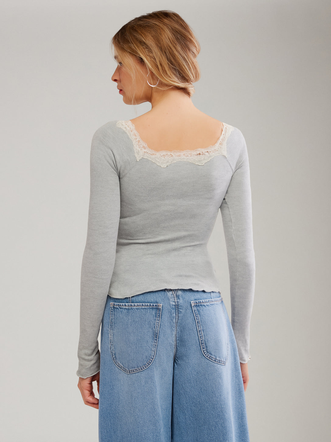 FREE PEOPLE - Oh My Darling Longsleeve Top -