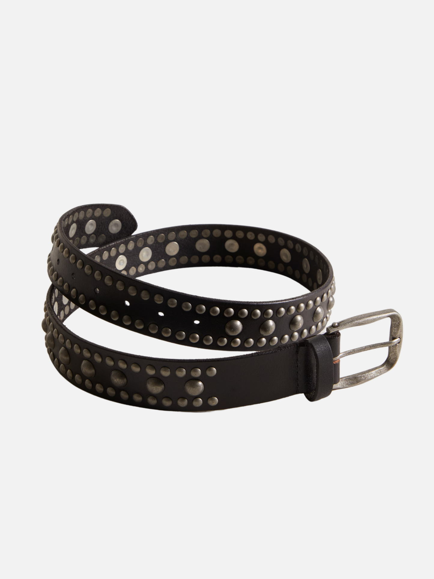 FREE PEOPLE - Sola Stud Belt - Black