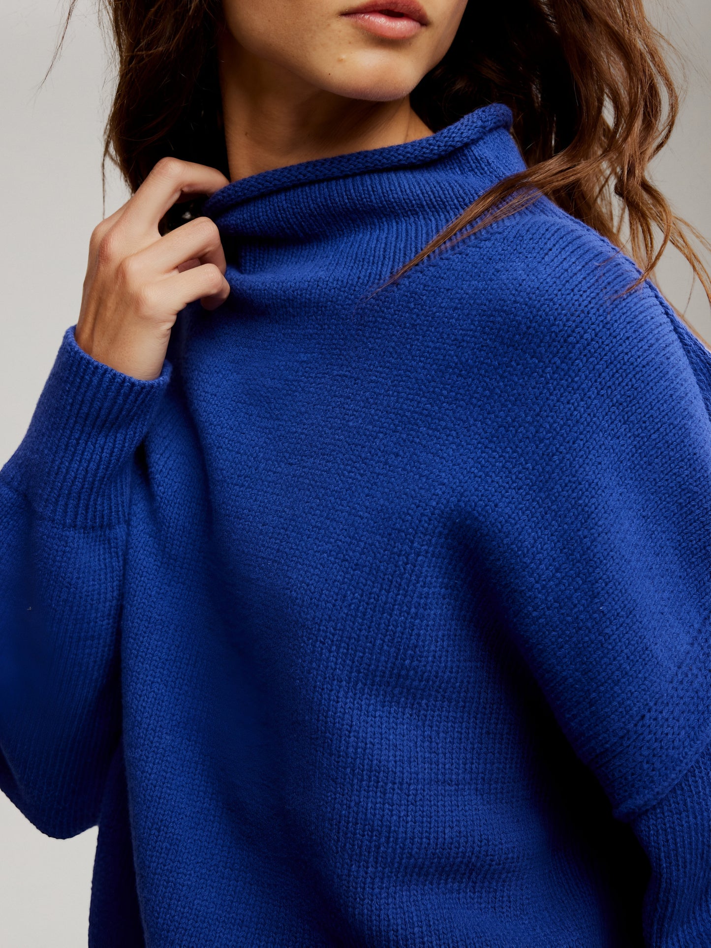 FREE PEOPLE - Torres Roll Neck Sweater -