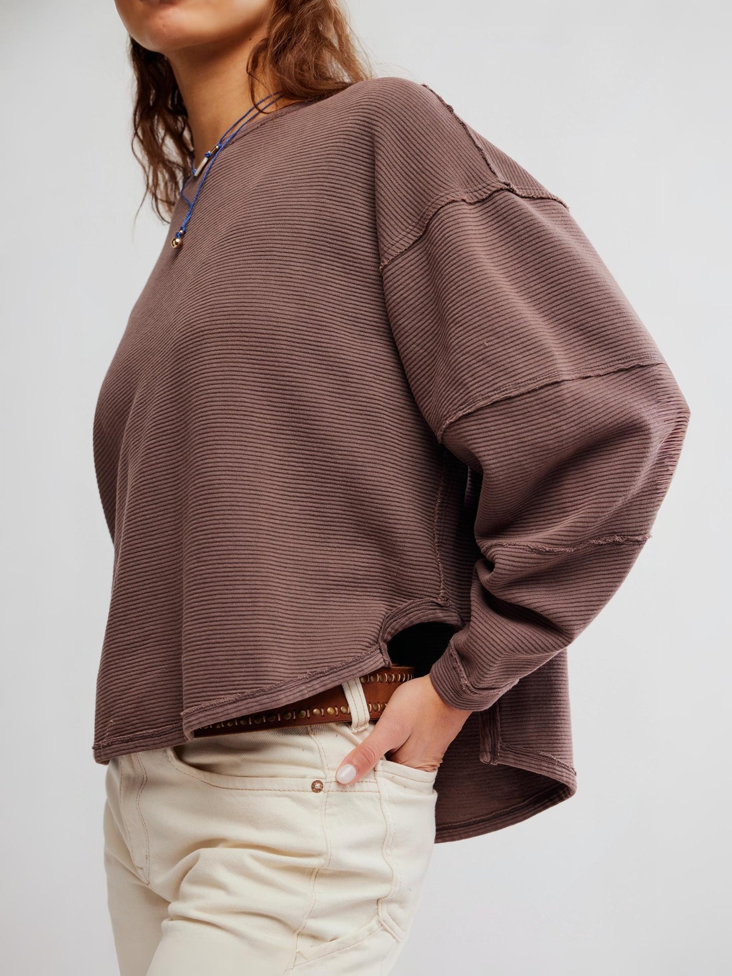 FREE PEOPLE - Total Eclipse Long Sleeve Tee -