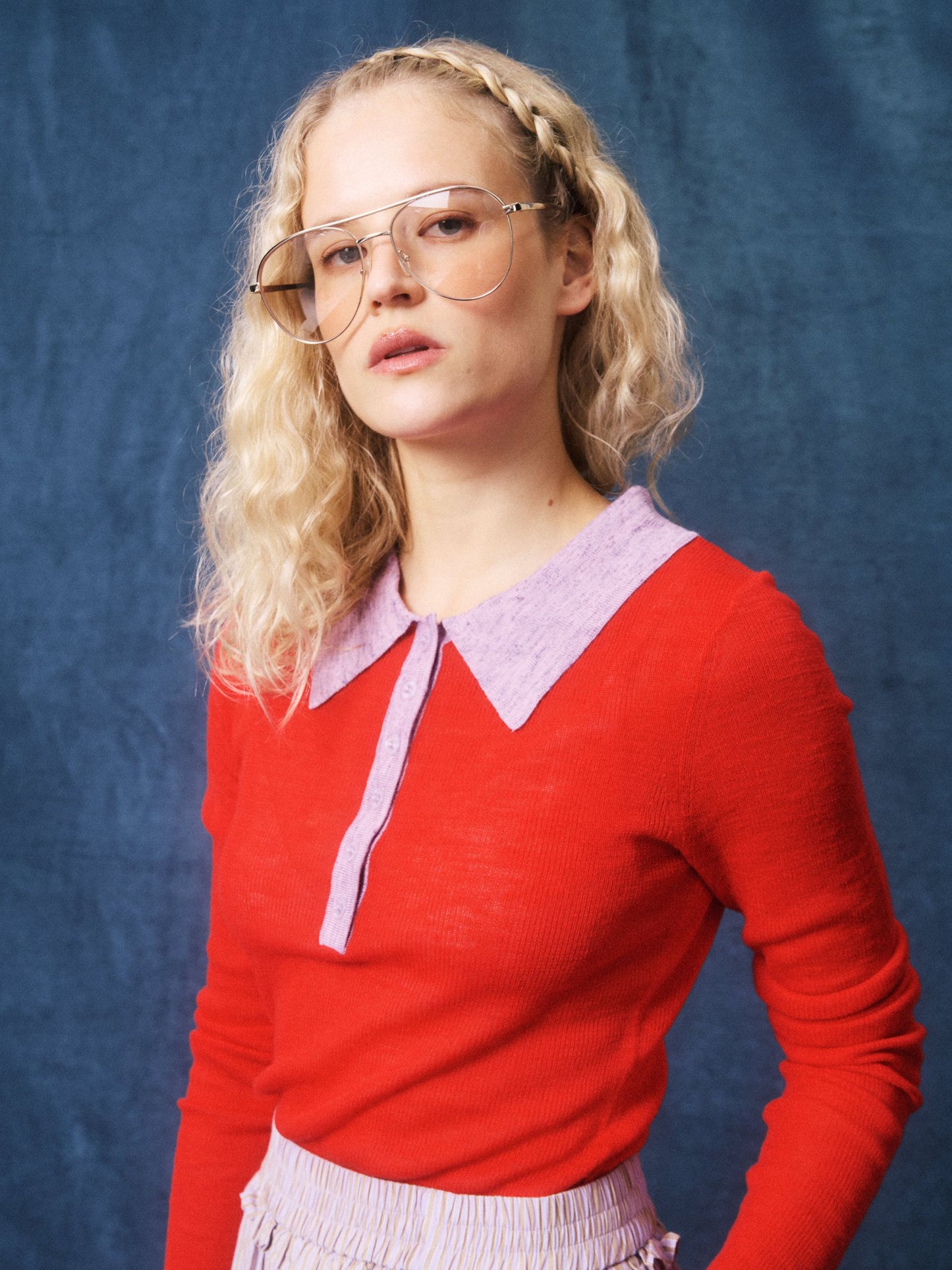 FRNCH - Gabriella Polo Sweater -