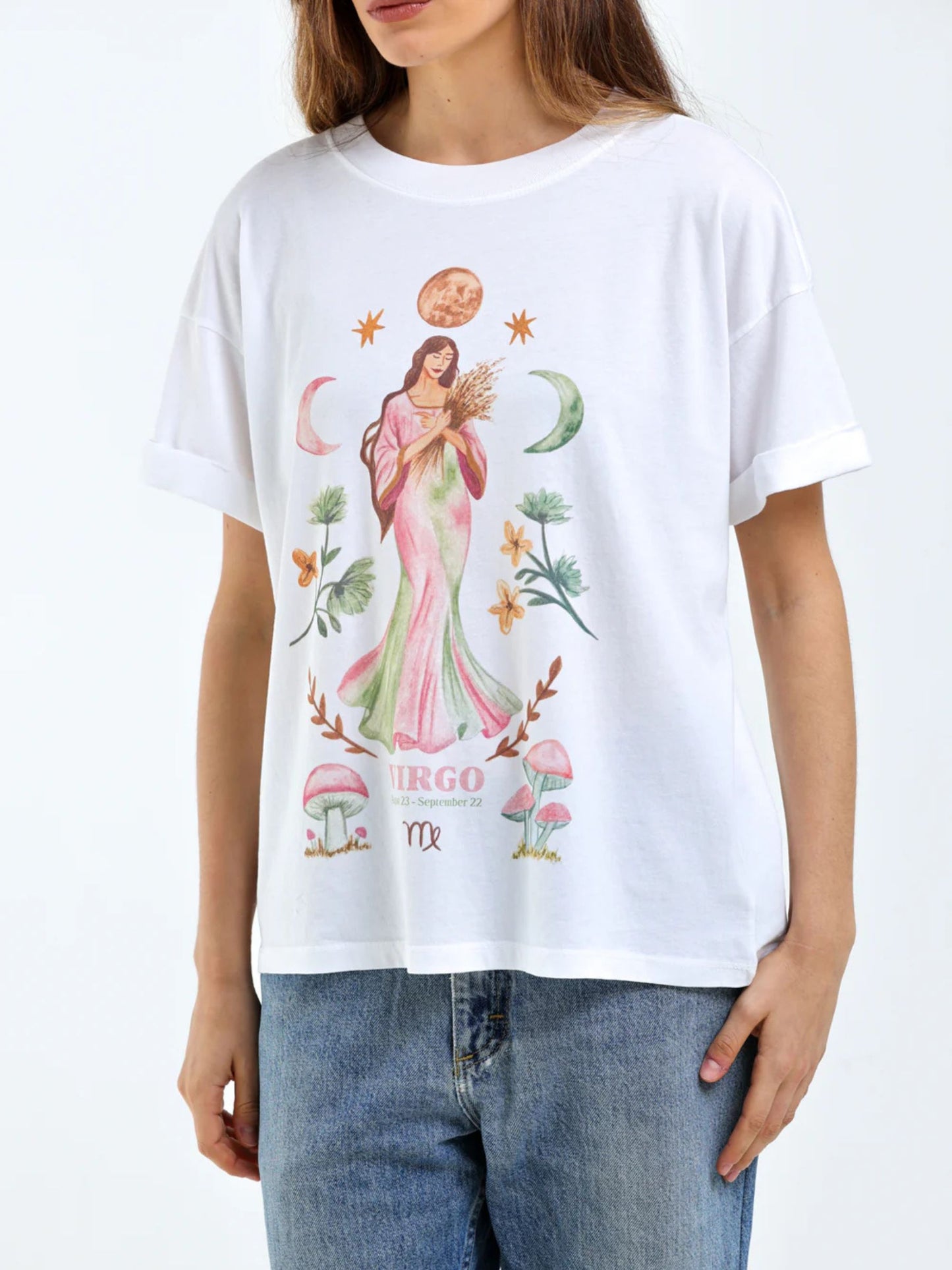 GIRL DANGEROUS - Virgo Zodiac Boyfriend T-Shirt -
