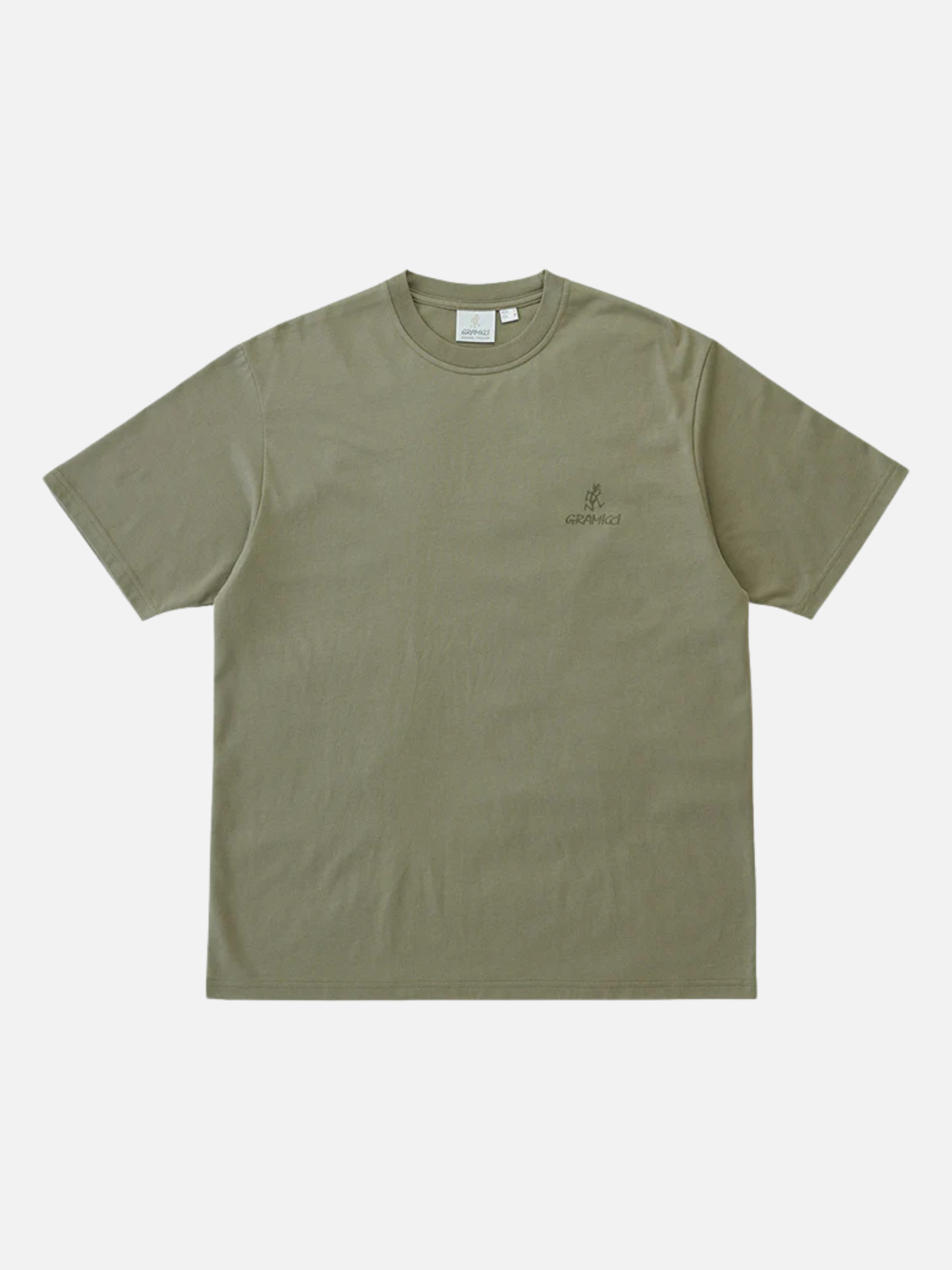 GRAMICCI - One Point Logo T-Shirt - Khaki