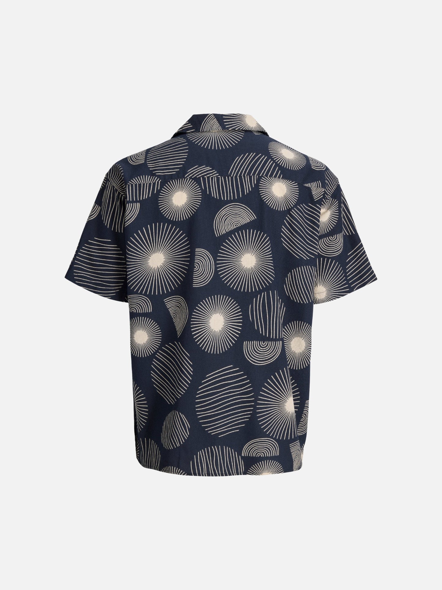 JACK JONES - Abstract Print Shortsleeve Resort Shirt -