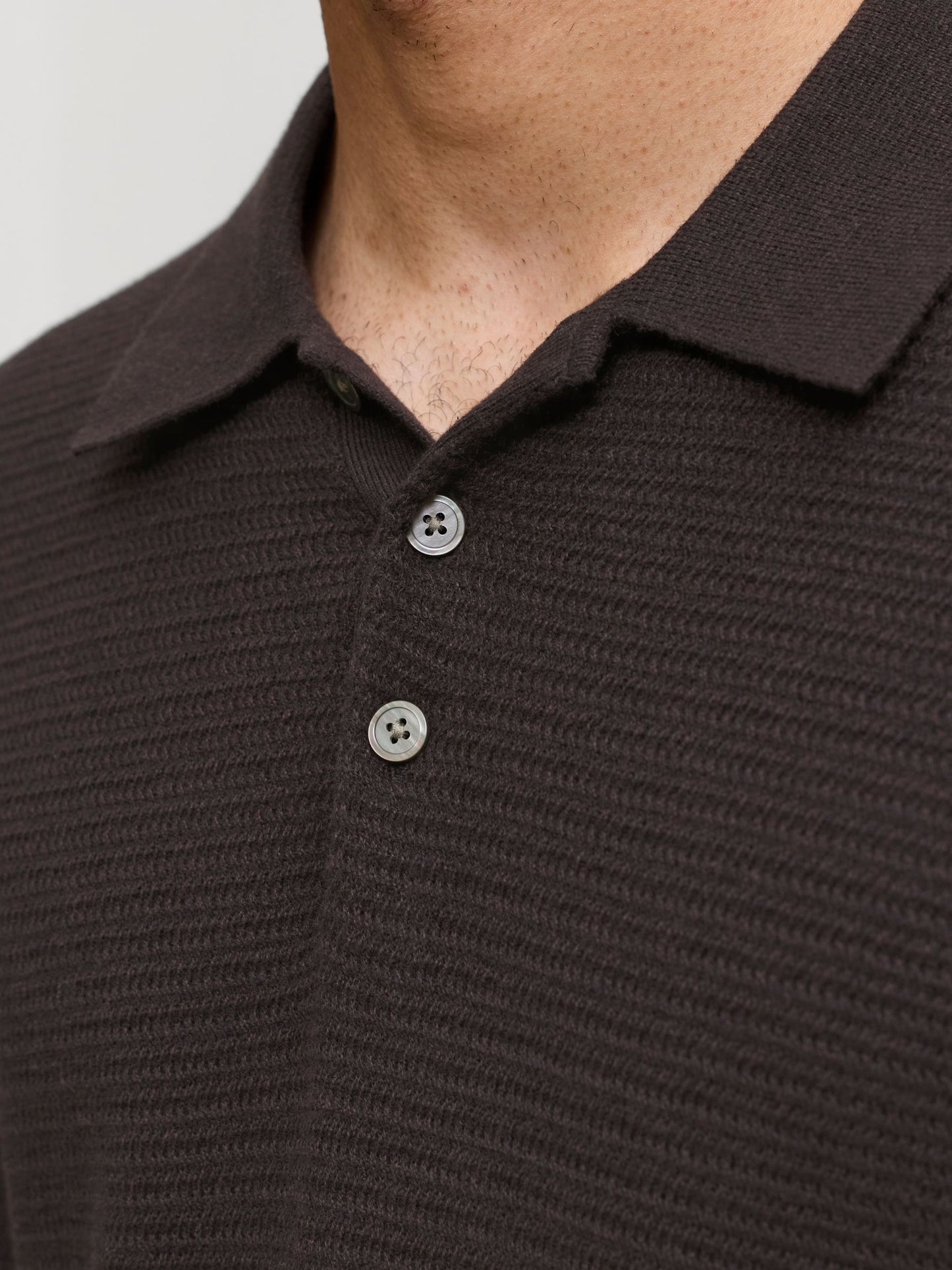 JACK & JONES - Premium Riley Knit Shortsleeve Polo -