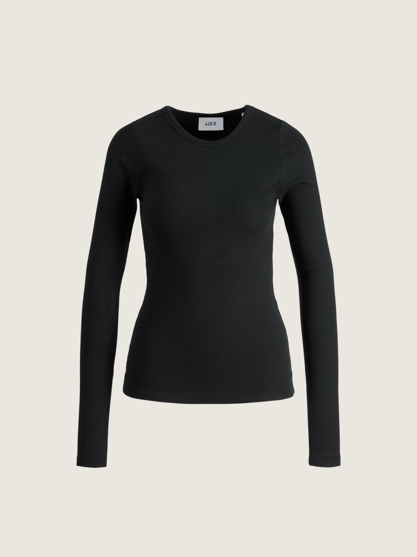 JJXX - Freya Rib Longsleeve T-Shirt - Black