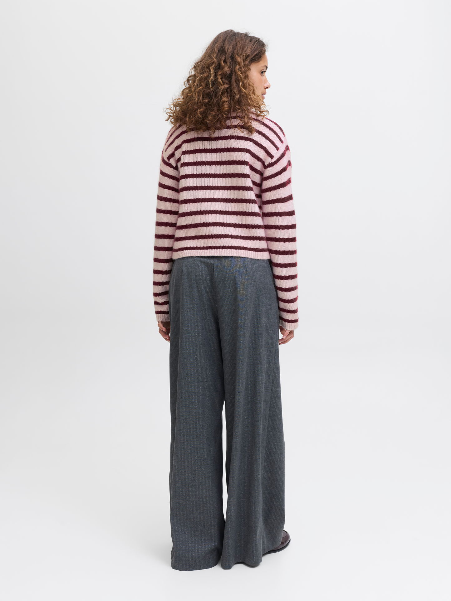 Rosanna Stripe Turtleneck Sweater