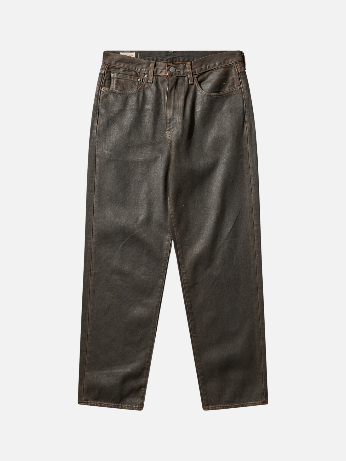 LEVI'S - 568 Loose Straight - Brown Wood Journal Coated -