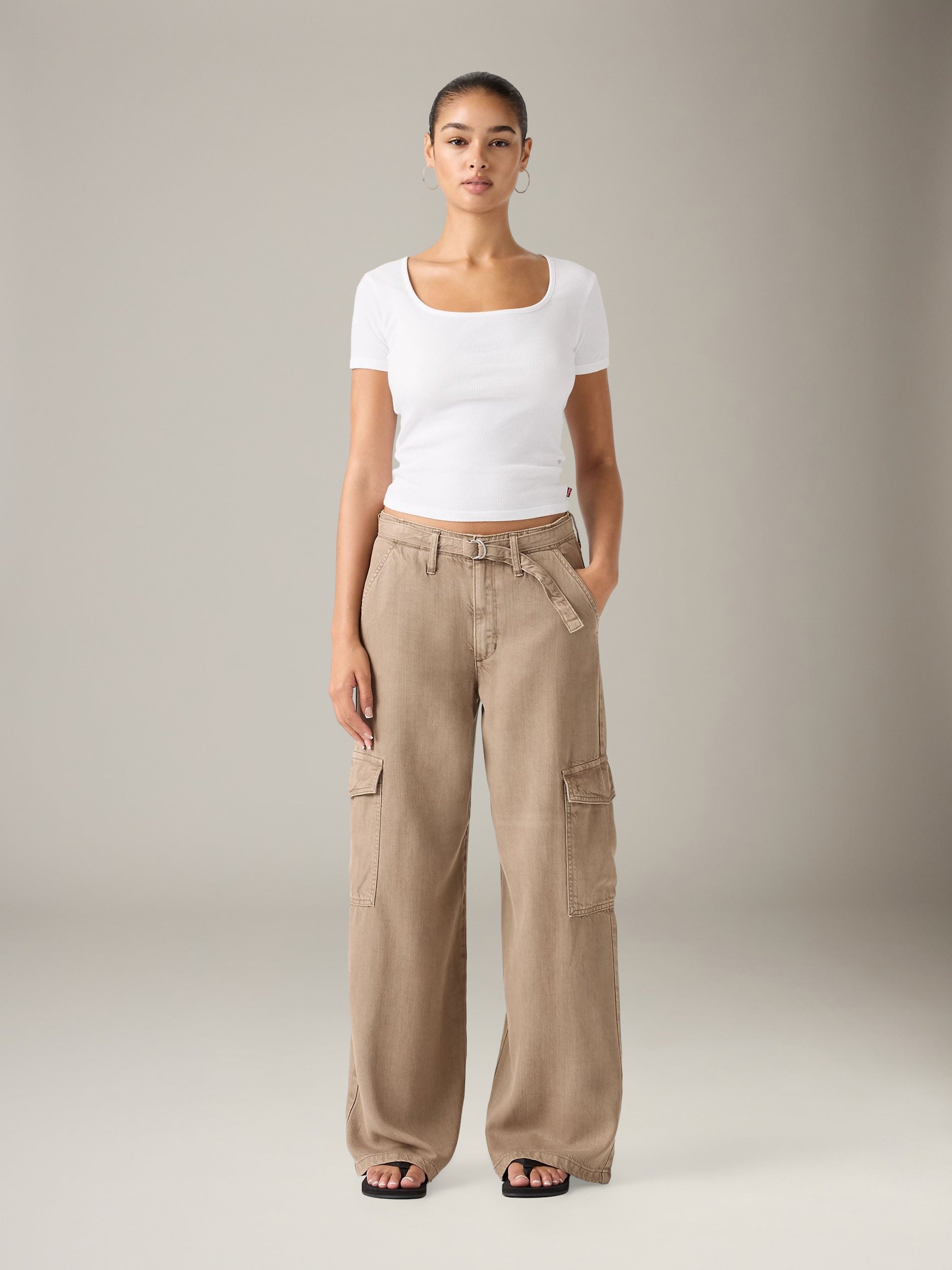 goar archive STRAPPED FLARE OIL PANTS L｜Yahoo!フリマ（旧PayPay