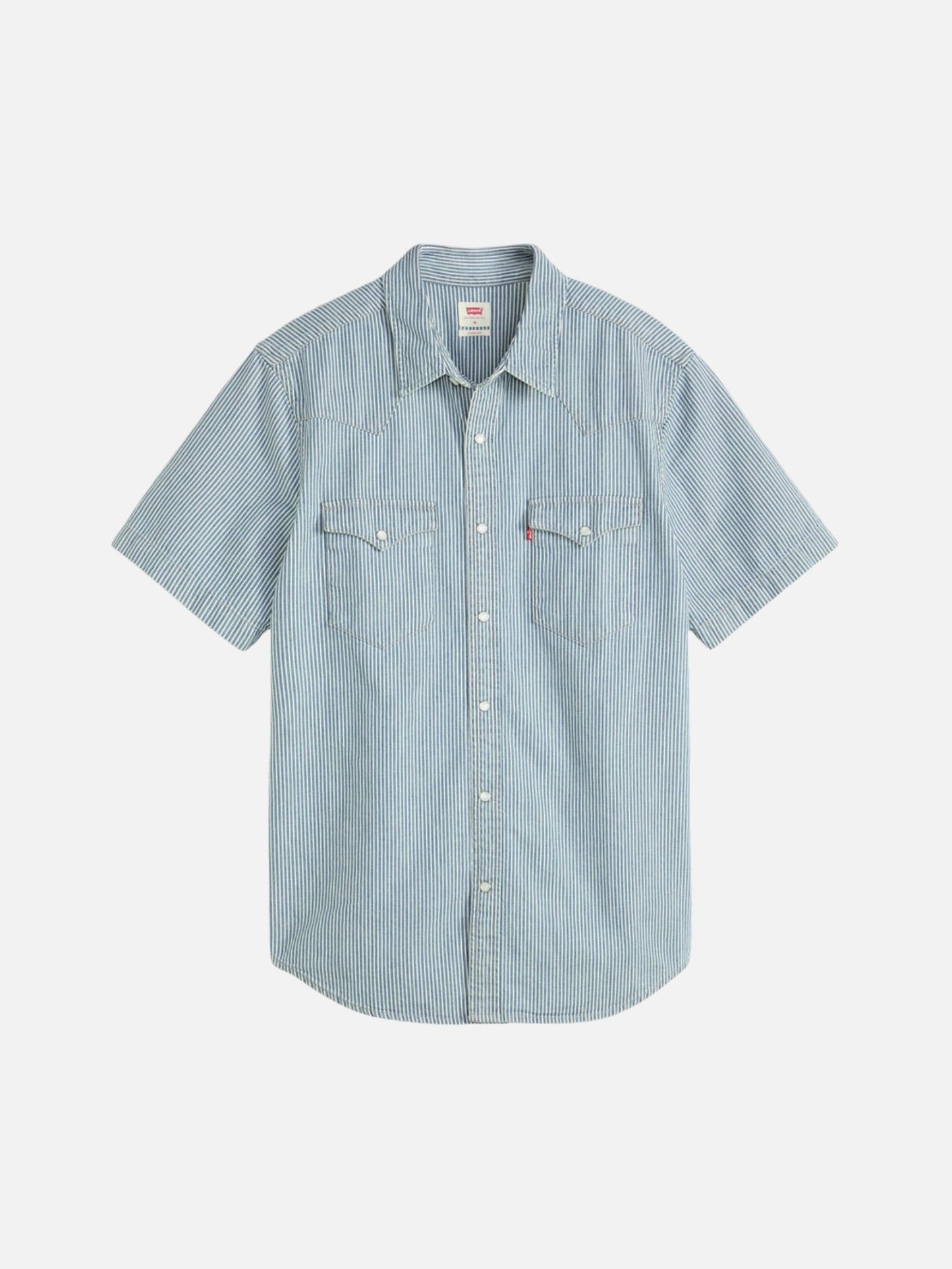 LEVI'S - Classic Western Stripe Short Sleeve Shirt -