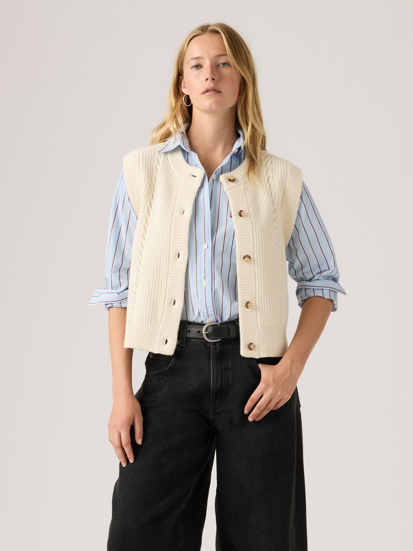 LEVI'S - Ines Cable Sweater Vest -